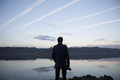 Thumb landscape nature sky man